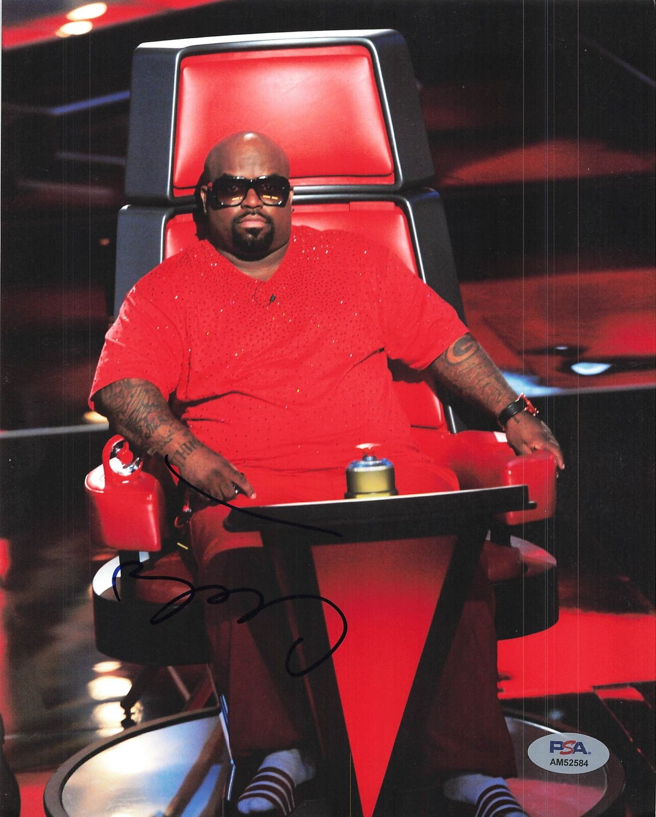 CEELO GREEN signed 8x10 photo PSA/DNA Autographed Rapper