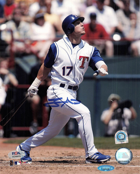 LAYNCE NIX signed 8x10 photo PSA/DNA Texas Rangers Autographed