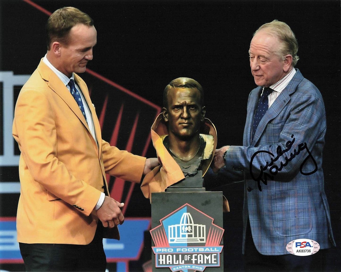 ARCHIE MANNING signed 8x10 photo PSA/DNA New Orleans Saints Autographed