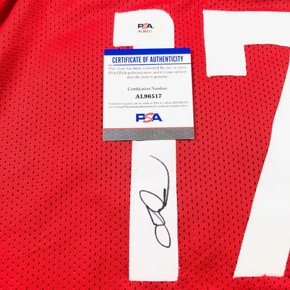 TARI EASON signed jersey PSA/DNA Houston Rockets Autographed