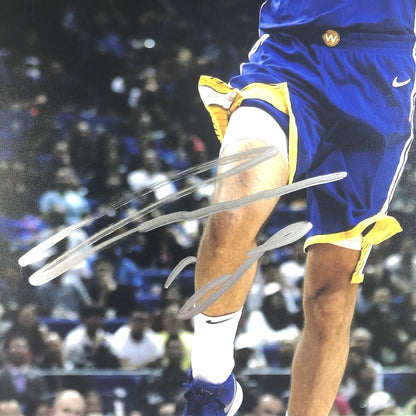 Omri Casspi signed 11x14 Photo PSA/DNA Golden State Warriors Autographed