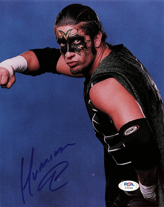 Gregory Helms The Hurricane signed 8x10 photo PSA/DNA COA WWE Autographed