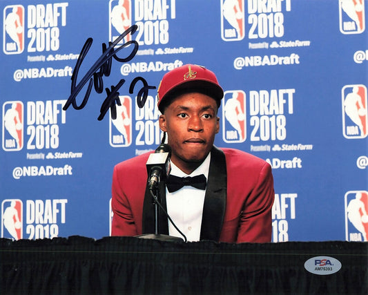 Collin Sexton signed 8x10 photo PSA Cleveland Cavaliers Autographed