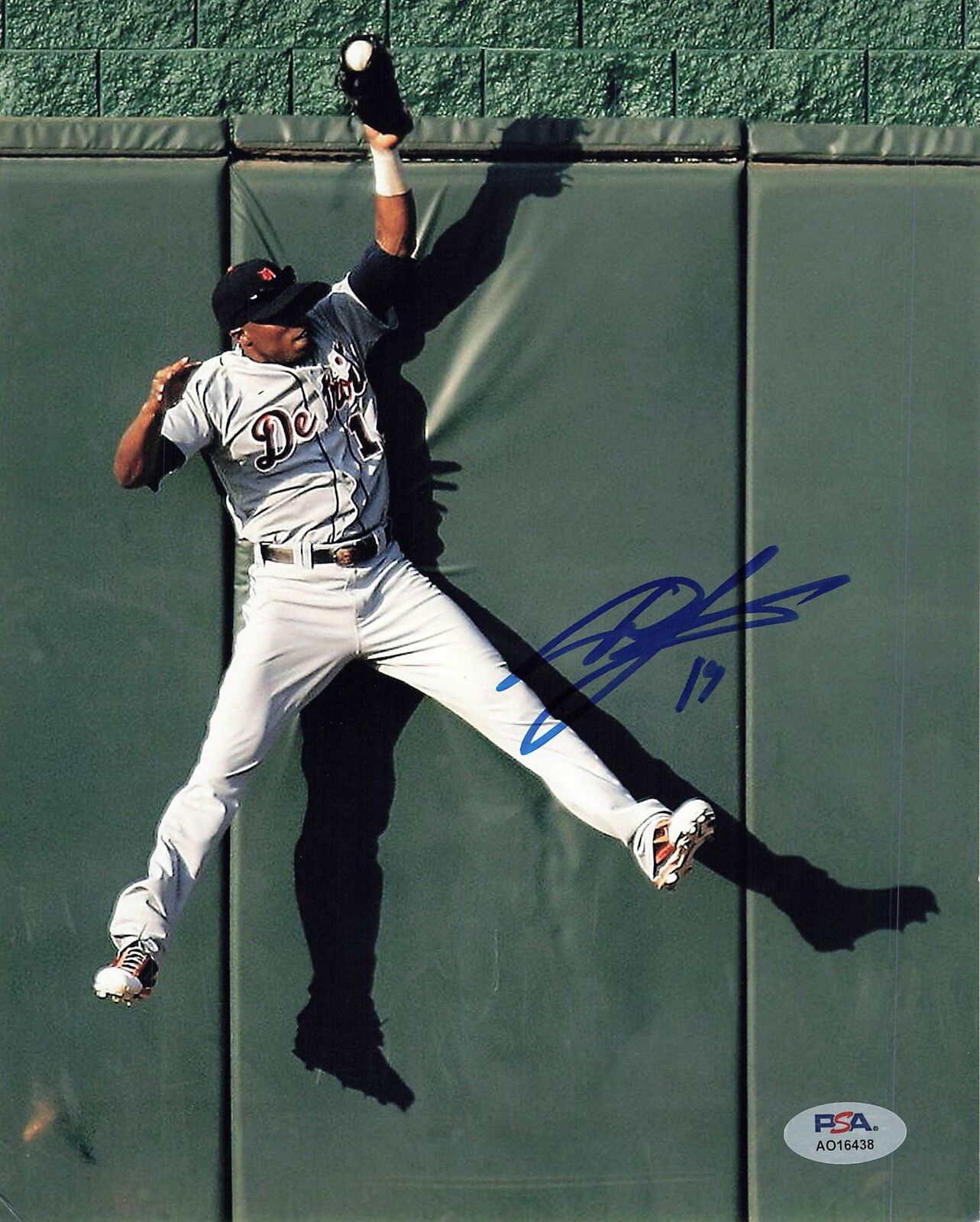 Austin Jackson signed 8x10 photo PSA/DNA Detroit Tigers Autographed