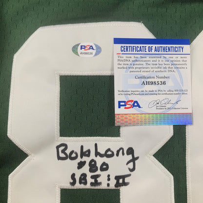 Bob Long Signed Jersey PSA/DNA Green Bay Packers Autographed