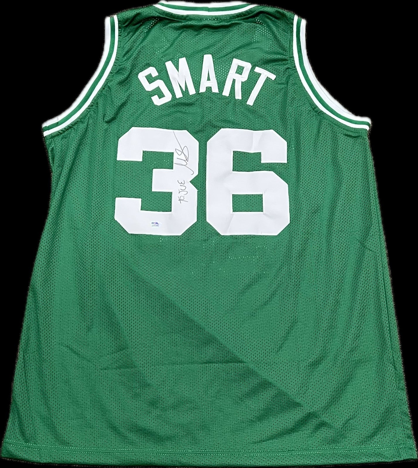 Marcus Smart Signed Jersey PSA Boston Celtics Autographed