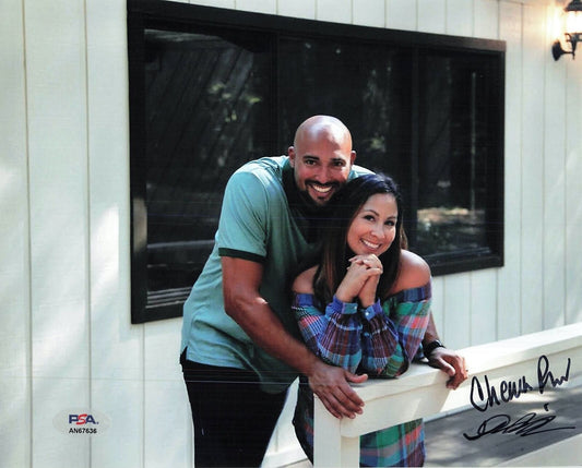 David and Chenoa Rivera signed 8x10 photo PSA/DNA Autographed