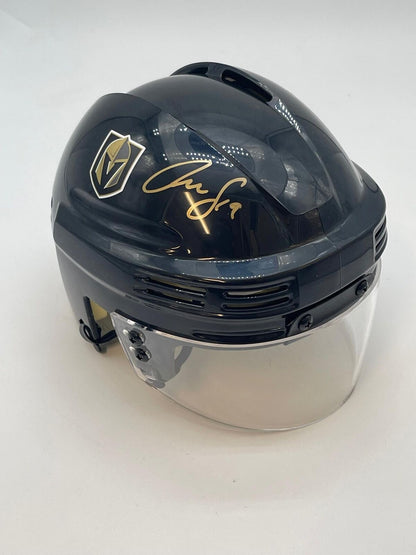 Reilly Smith signed mini helmet Fanatics Auto Vegas Golden Knights Autographed