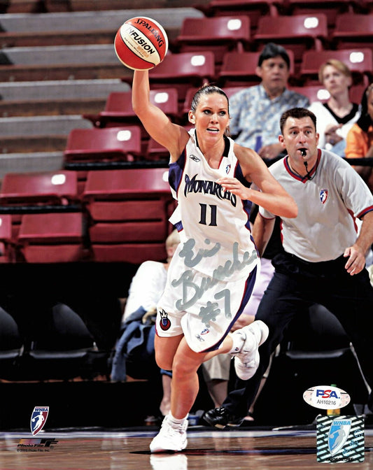 Erin Buescher Signed 8x10 photo WNBA PSA/DNA Autographed