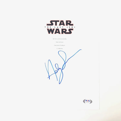 Andy Serkis signed 8.5x11 photo PSA/DNA Star Wars The Last Jedi 8x10