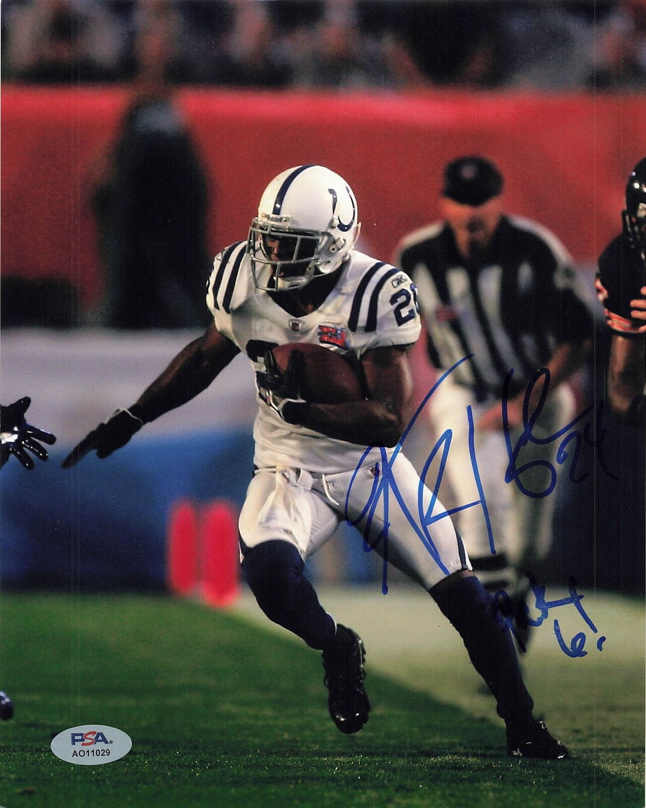 Kelvin Hayden Signed 8x10 photo PSA/DNA Chicago Bears Autographed