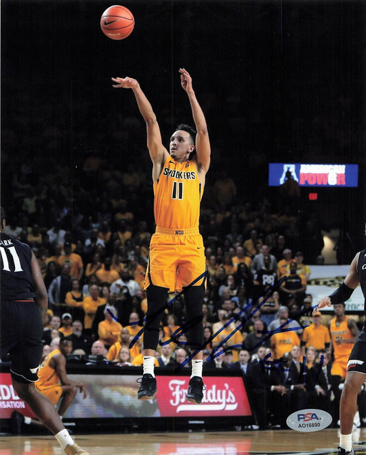 Landry Shamet Signed 8x10 photo PSA/DNA Wichita State Autographed