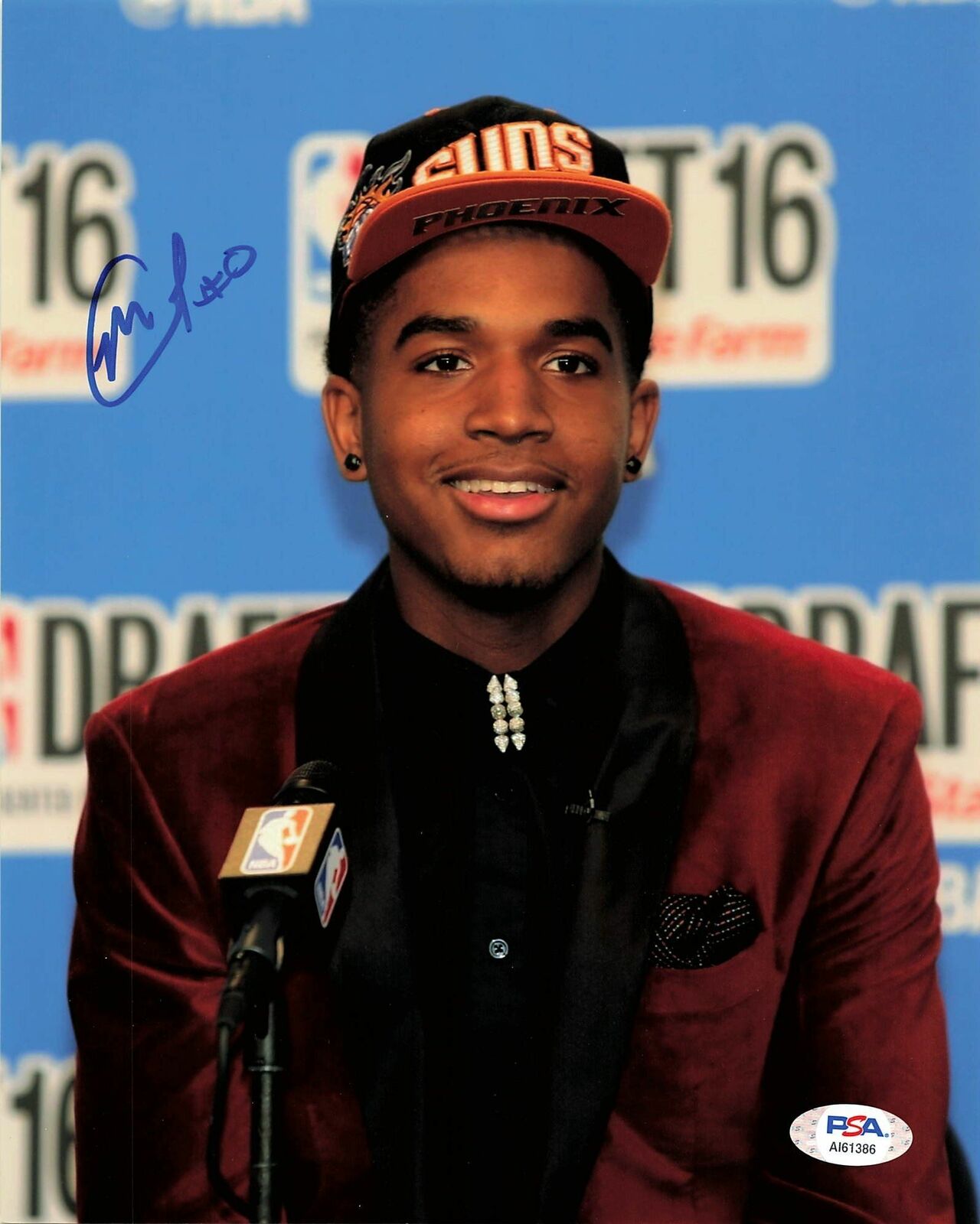 Marquese Chriss signed 8x10 photo PSA/DNA Phoenix Suns Autographed