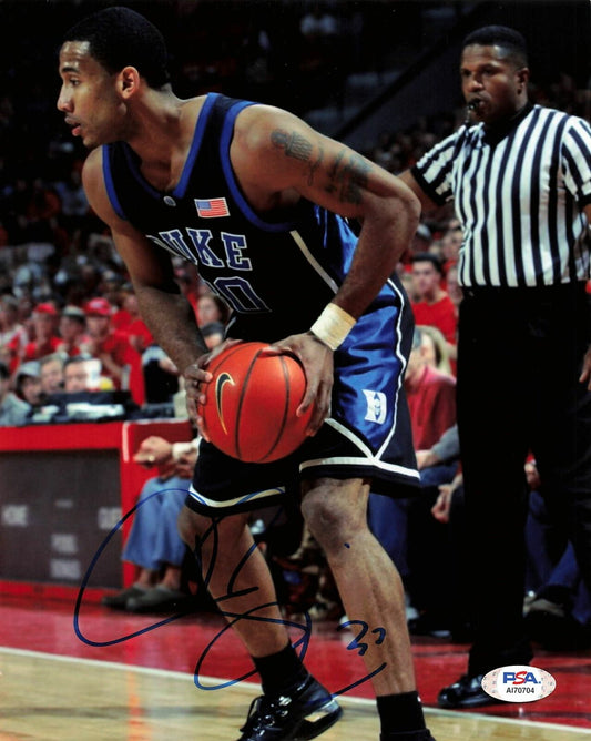 Dahntay Jones signed 8x10 Photo PSA/DNA Duke Blue Devils Autographed