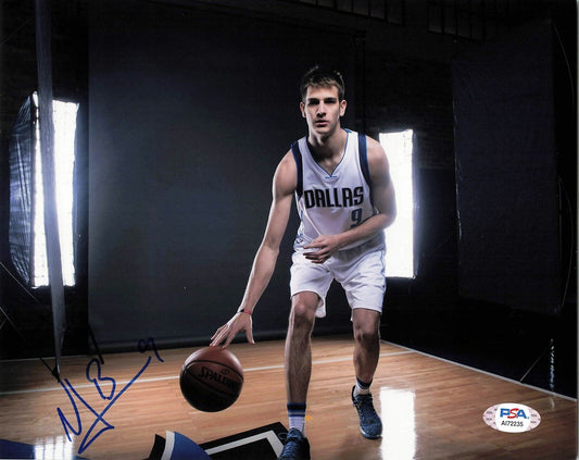 NICOLAS BRUSSINO signed 8x10 photo PSA/DNA Dallas Mavericks Autographed