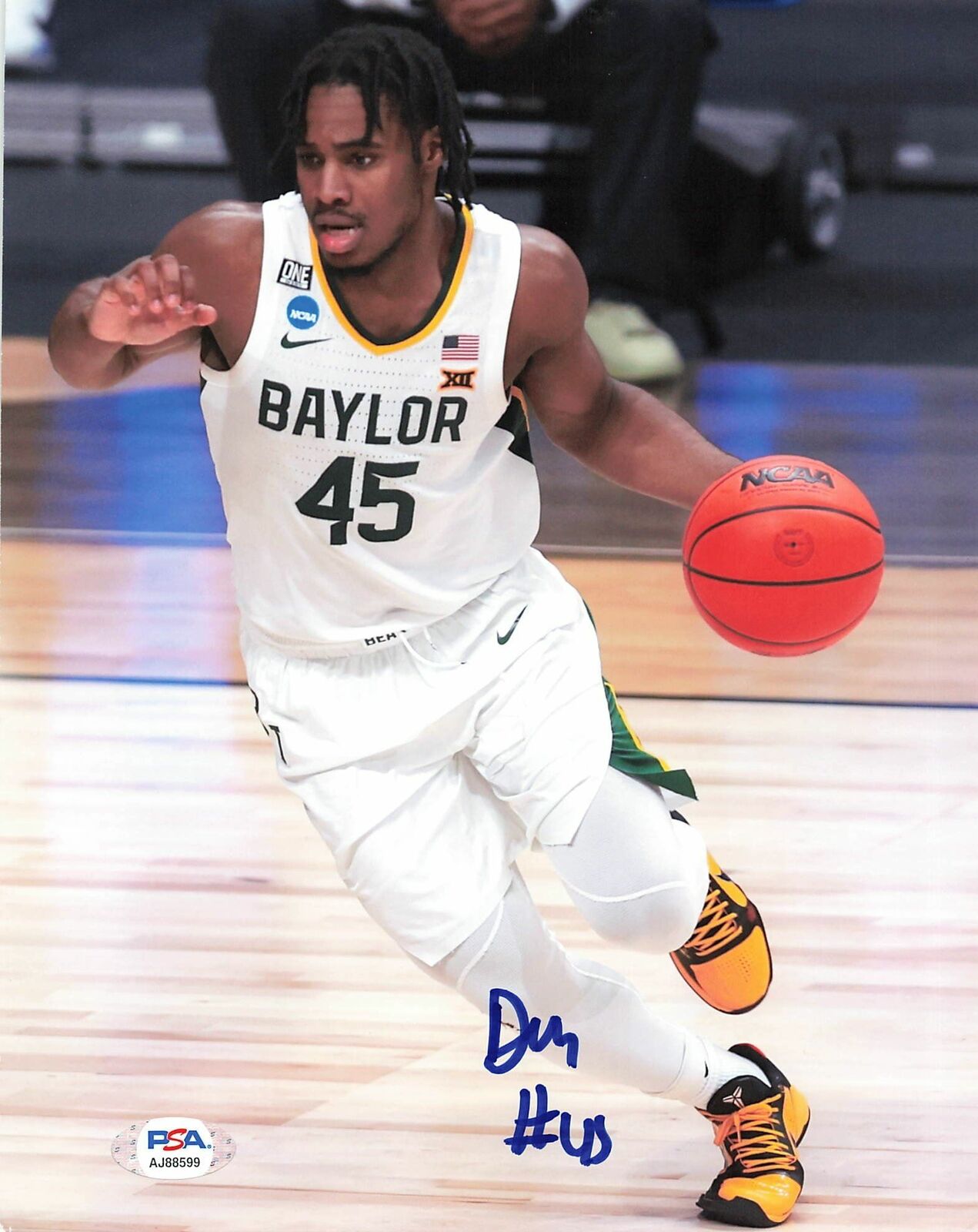 DAVION MITCHELL signed 8x10 photo PSA/DNA Baylor Autographed