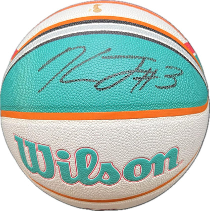 KELDON JOHNSON signed Basketball PSA/DNA San Antonio Spurs autographed