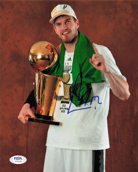 Tiago Splitter signed 8x10 photo PSA/DNA San Antonio Spurs Autographed