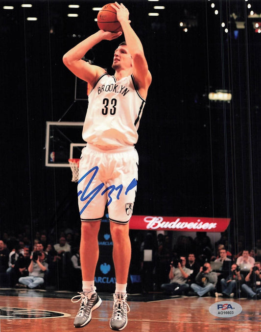 Mirza Teletovic signed 8x10 photo PSA/DNA Brooklyn Nets Autographed