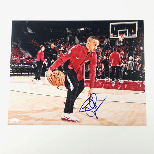 Shabazz Napier signed 11x14 photo JSA Portland Trailblazers Autographed