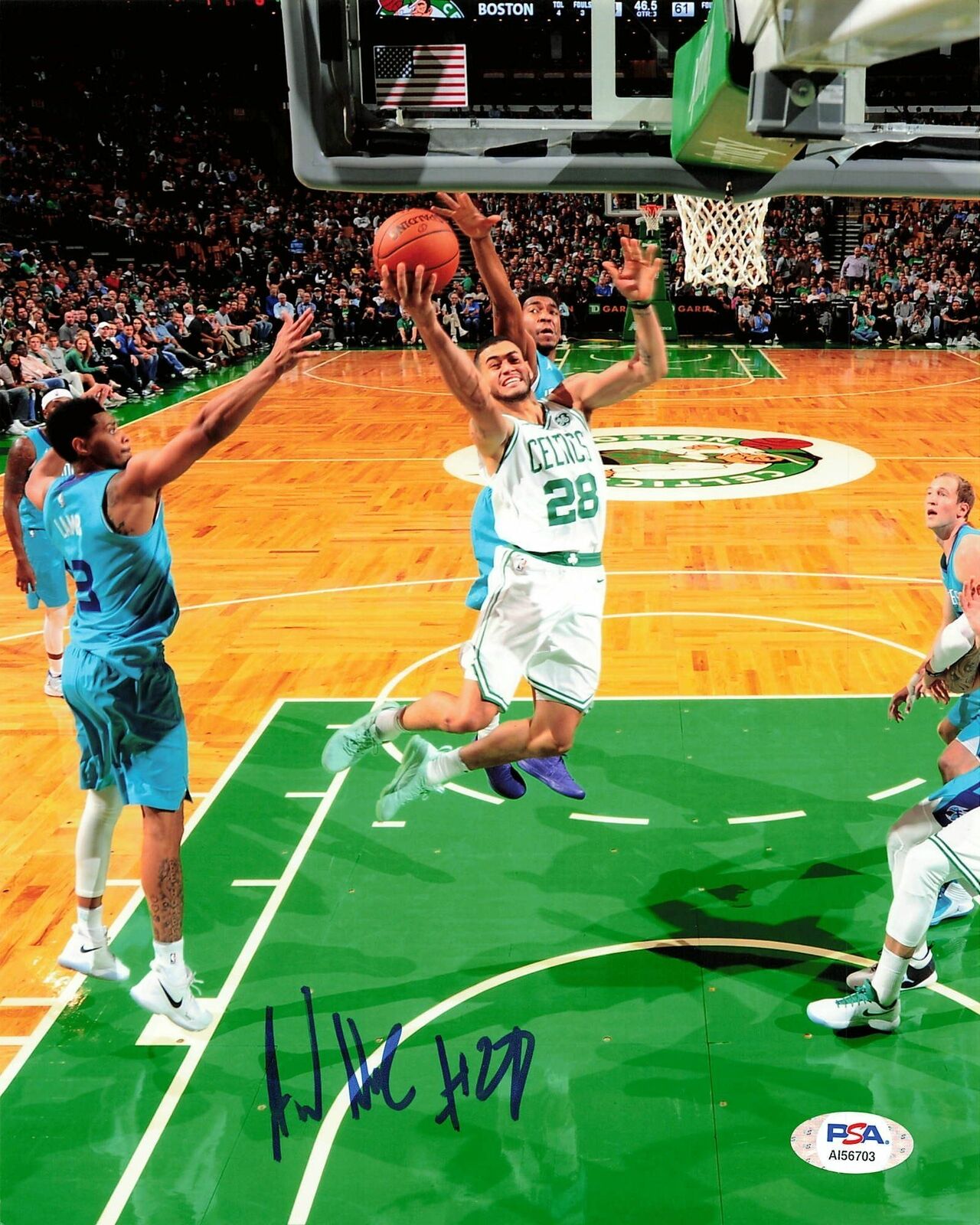 Abdel Nader signed 8X10 photo PSA/DNA Boston Celtics Autographed