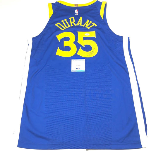 Kevin Durant signed jersey PSA/DNA Golden State Warriors Autographed