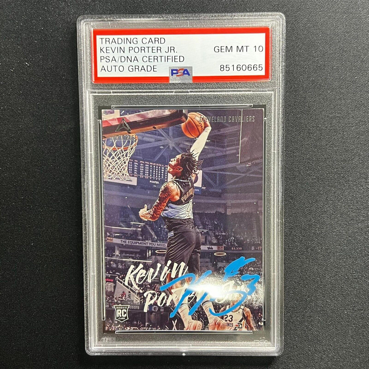 2019-20 Panini Chronicles #148 Kevin Porter Jr. Signed Card PSA AUTO 10 Slabbed