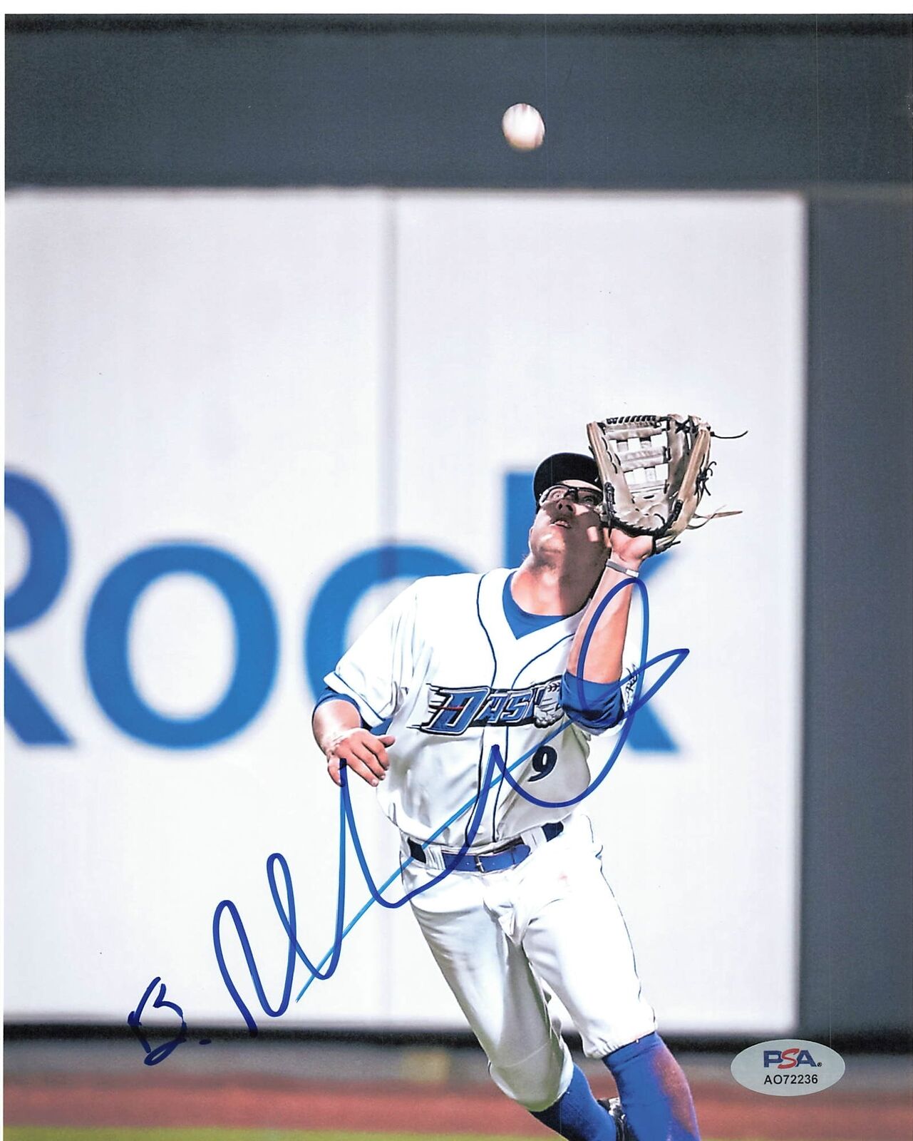 Blake Rutherford signed 8x10 photo PSA Autographed Baseball