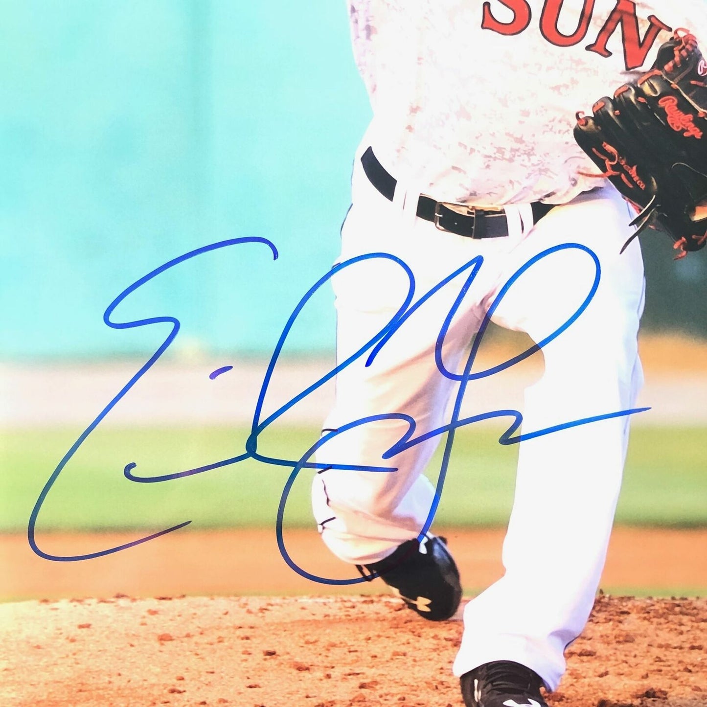 Erick Fedde signed 11x14 Photo PSA/DNA Nationals autographed