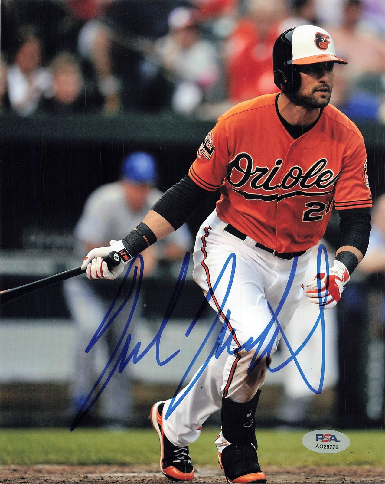 Nick Markakis signed 8x10 photo PSA/DNA Baltimore Orioles Autographed