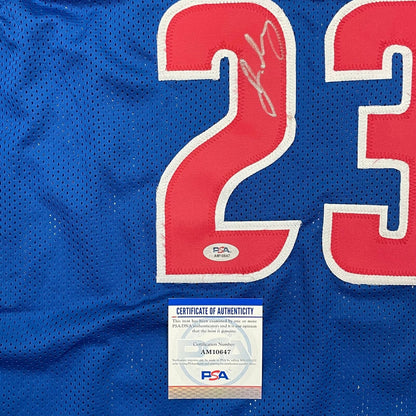 Jaden Ivey signed jersey PSA/DNA Detroit Pistons Autographed