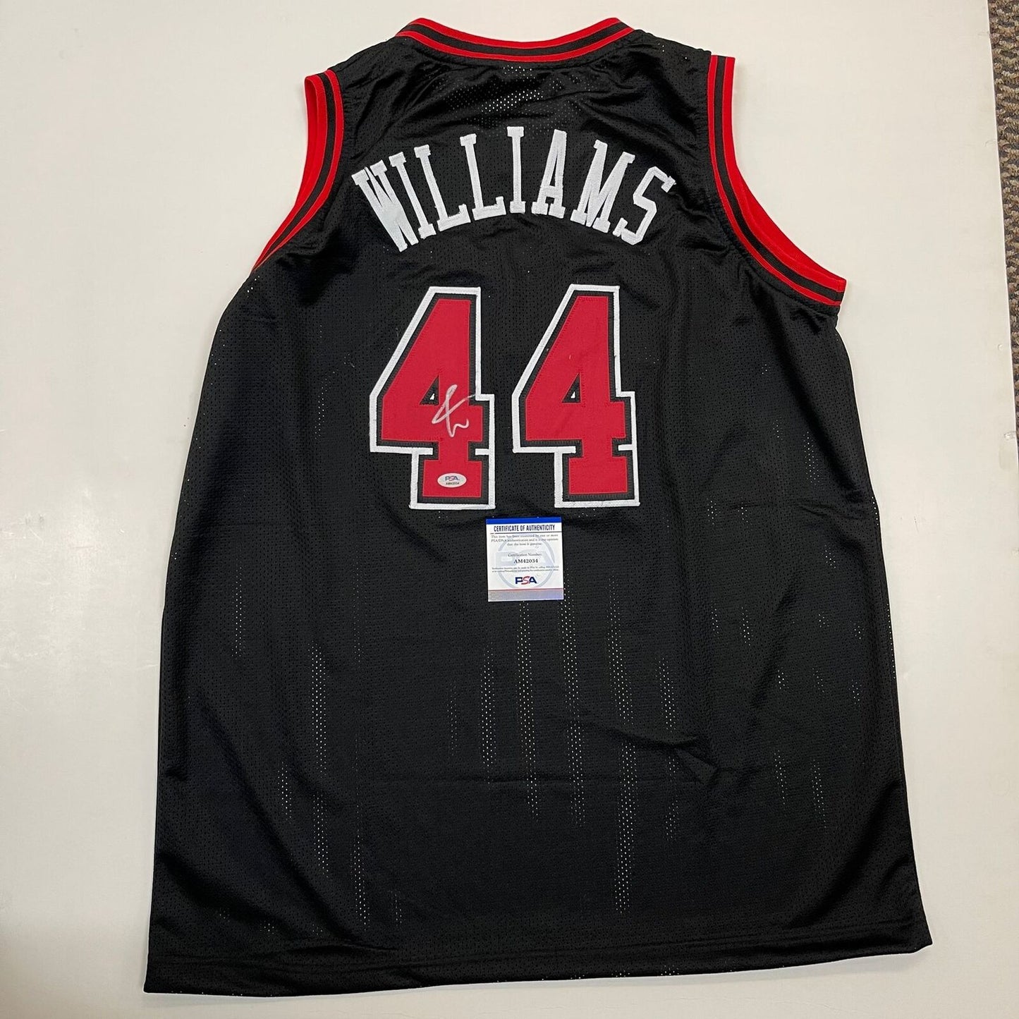 Patrick Williams signed jersey PSA/DNA Chicago Bulls Autographed