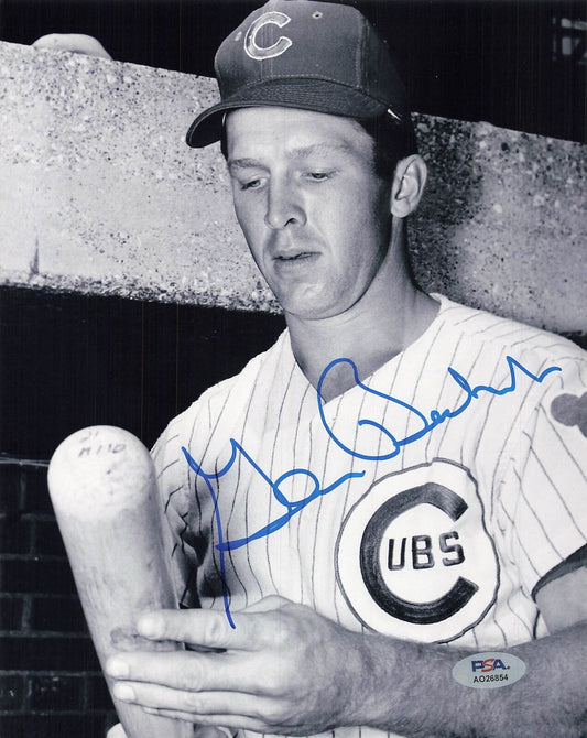 Glenn Beckert signed 8x10 photo PSA/DNA Chicago Cubs Autographed