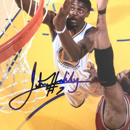 Justin Holiday signed 11x14 photo PSA/DNA Golden State Warriors Autographed