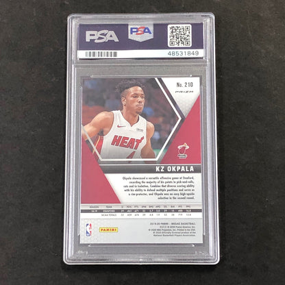 2019 Panini Mosaic #210 KZ OKPALA PSA 8 NM-MT Pink Camo