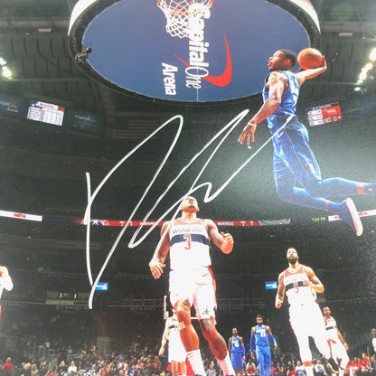 Dennis Smith Jr. Signed 11x14 photo PSA/DNA Dallas Mavericks Autographed Knicks