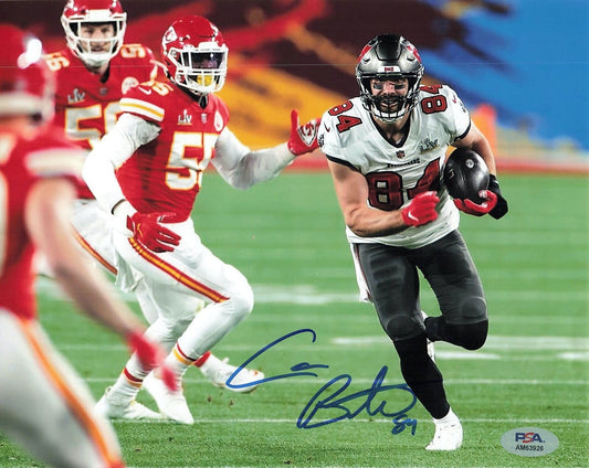 Cameron Brate signed 8x10 photo PSA/DNA Tampa Bay Buccaneers Autographed