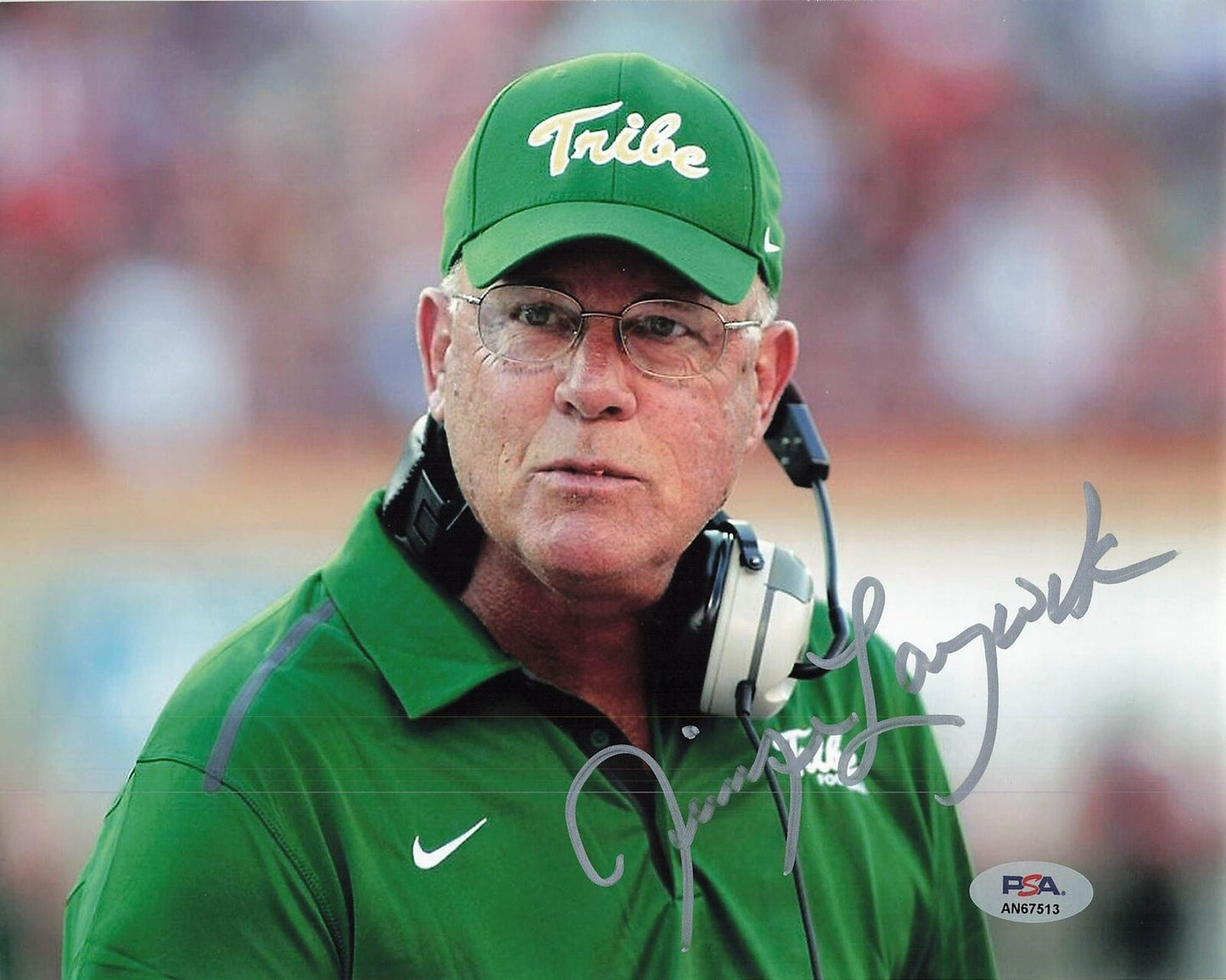 Jimmye Laycock signed 8x10 photo PSA/DNA Autographed Football Coach