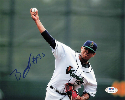 Brusdar Graterol signed 8x10 photo PSA/DNA Minnesota Twins Autographed