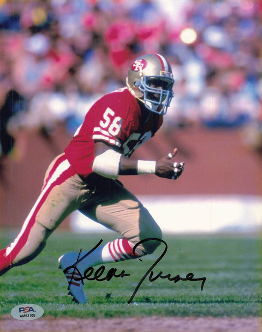 Keena Turner signed 8x10 photo PSA/DNA San Francisco 49ers Autographed