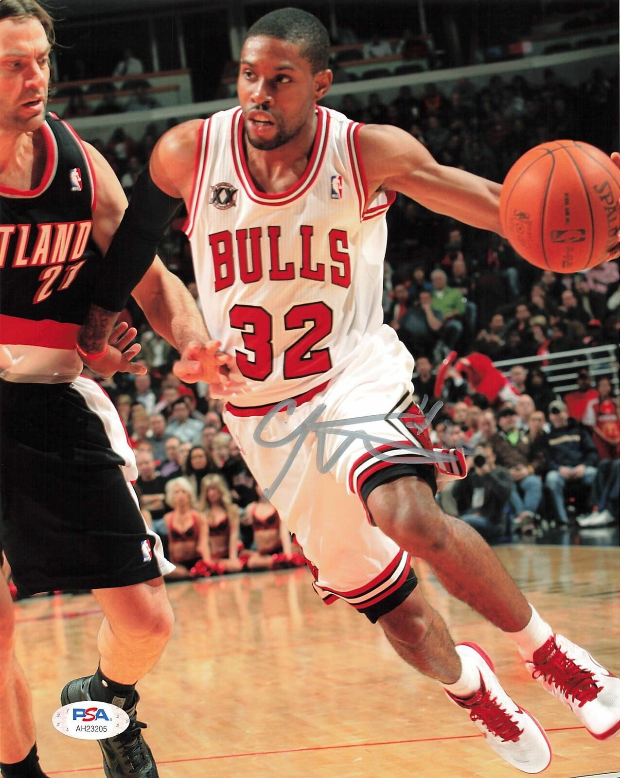 CJ Watson signed 8x10 photo PSA/DNA Chicago Bulls Autographed