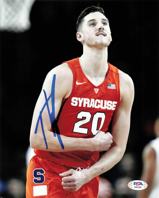 TYLER LYDON signed 8x10 photo PSA/DNA Syracuse Orange Autographed