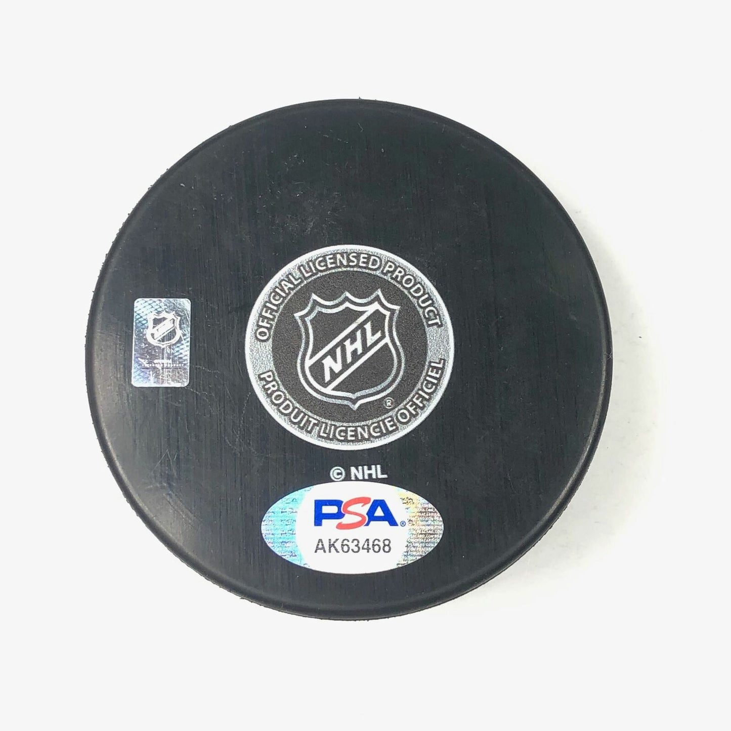 ERIK GUSTAFSSON signed Hockey Puck PSA/DNA Chicago Blackhawks Autographed