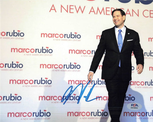 Marco Rubio signed 8x10 photo PSA/DNA Autographed