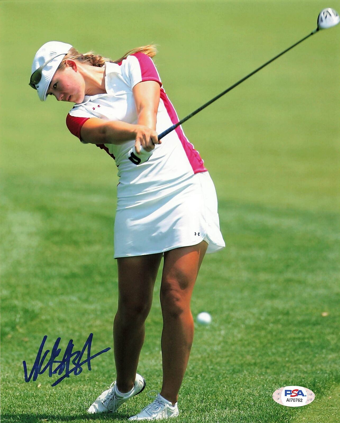 Vicky Hurst signed 8x10 photo PSA/DNA Autographed Golf