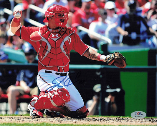 Wilson Ramos signed 8x10 photo PSA/DNA Cleveland Autographed