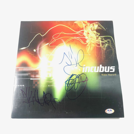 BRANDON BOYD CHRIS KILMORE JOSE PASILLAS signed Incubas' Make Yourself LP Vinyl