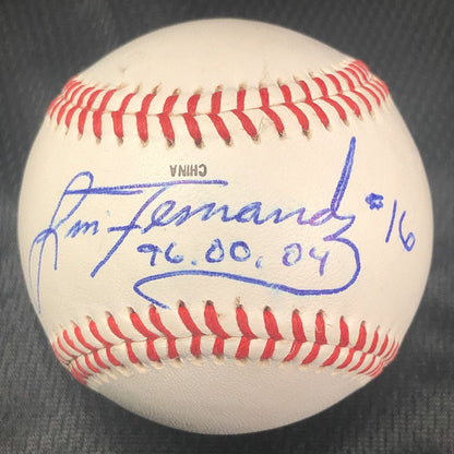 Lisa Fernandez signed baseball PSA/DNA autographed