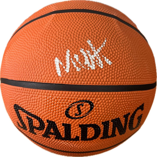 MAX CHRISTIE Signed Mini Basketball PSA/DNA Lakers Autographed