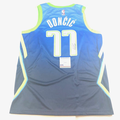 Luka Doncic Signed Jersey PSA/DNA Dallas Mavericks Autographed